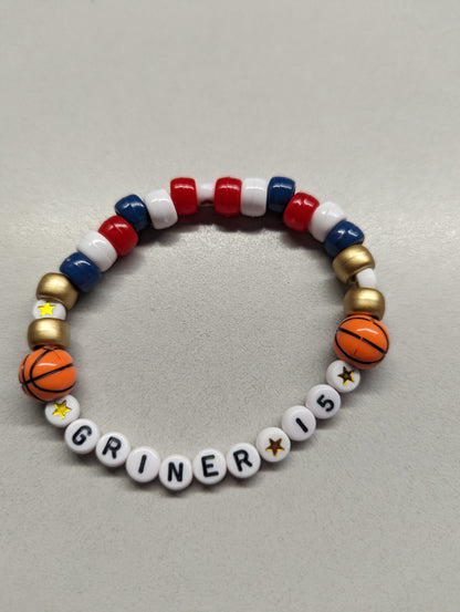 Team USA Women's 5x5 2024 Olympics Basketball Team Fanship Bracelet™