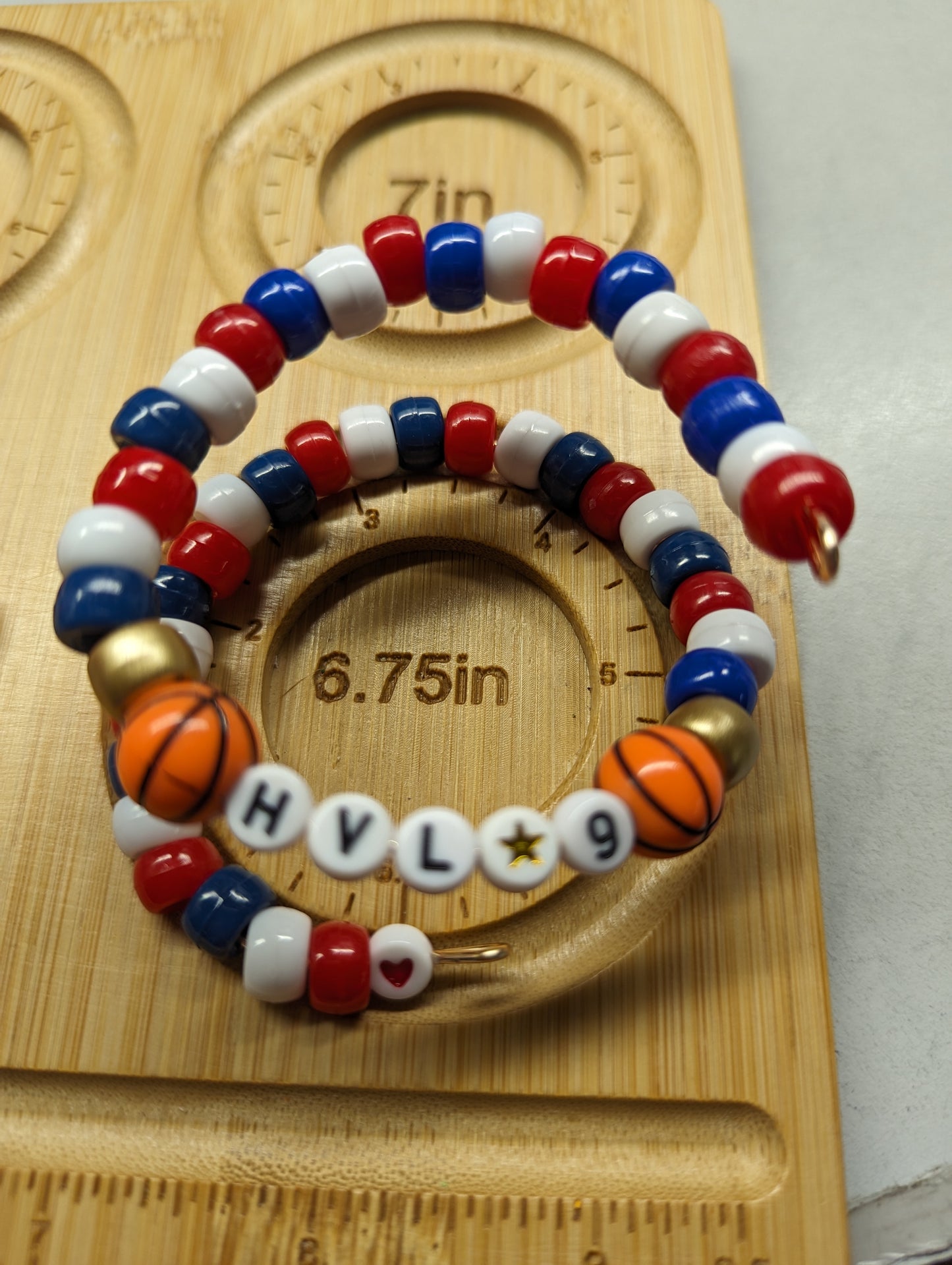 Team USA Women's 3x3 2024 Olympics Basketball Team Fanship Spangle™ bangle bracelet